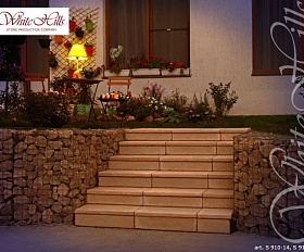 Ступени White Hills 608x324x40 S 910-14 / рядовая