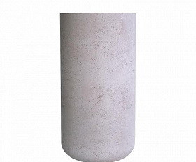 Кашпо Concretika Topper D40 H90 Concrete White