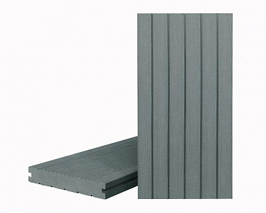 Террасная доска Террапол КЛАССИК полнотелая с пазом 4000 или 3000х147х24 мм, цвет Анис