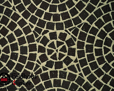 Тротуарная клинкерная мозаика Feldhaus Klinker Klinker M502DF 240*118*52мм