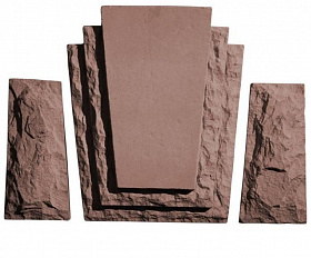 Замковый камень №3, цвет Коричневый