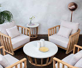 Кофейный стол из акации WOODLAND Joygarden