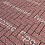 Тротуарная плитка Выбор Паркет Б.4.П.6 Стоунмикс Красный с черным