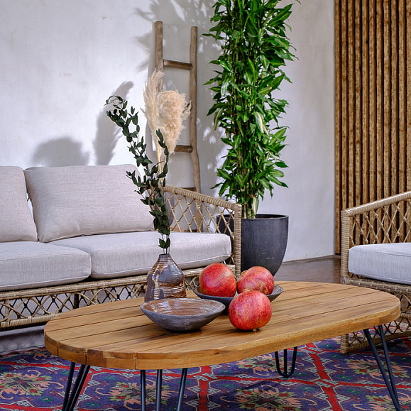 Диванная группа из искусственного ротанга CHARLOTTE Joygarden фото 6