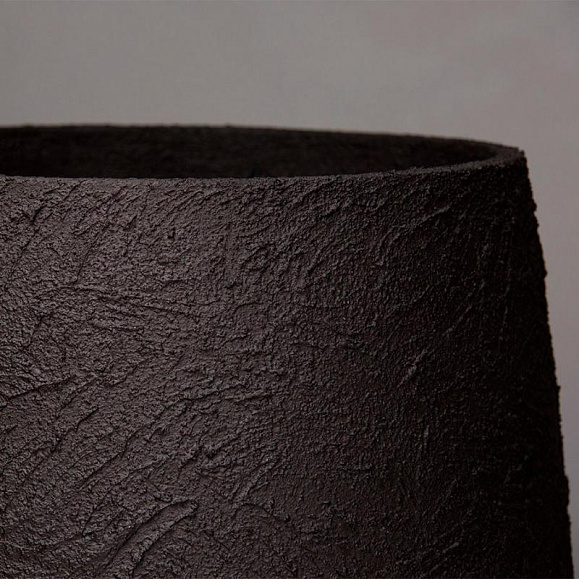 Кашпо Concretika Боул D52 H29 Black Max фото 2