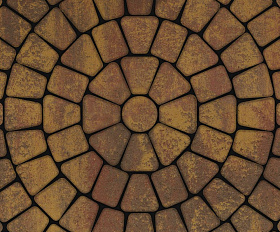 Тротуарная плитка Выбор Классико Листопад Б.2.КО.6 60 мм Осень