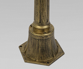 Уличный светильник Elektrostandard Sirius F IP44 черное золото