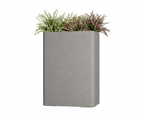 Кашпо Concretika Flora 55x35xH77 Cool grey