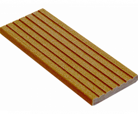 Планка торцевая из ДПК MasterDeck 3000х70 мм цвет Орегон