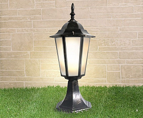 Уличный светильник Elektrostandard IP44 GL 1004S черное золото