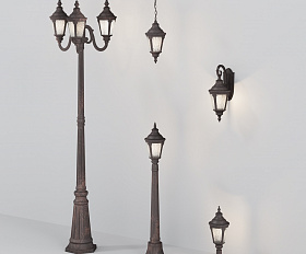 Настенный светильник (бра) Goiri Maytoni O029WL-01BZ цвет Бронза Антик