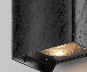 Настенный светильник (бра) Shell Maytoni O570WL-L10B3K цвет Черный