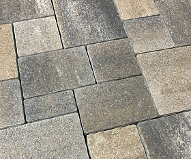 Тротуарная плитка Выбор Мюнхен Б.2. Фсм.6 60 мм Листопад гранит Старый замок