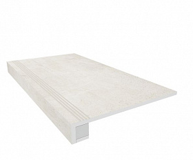 Комплект Керамогранитная ступень Estima KA00 33x120 см с бортиком + Подступенок 14,5х120 см