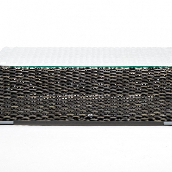 Боно журнальный столик из искусственного ротанга, цвет графит фото 2