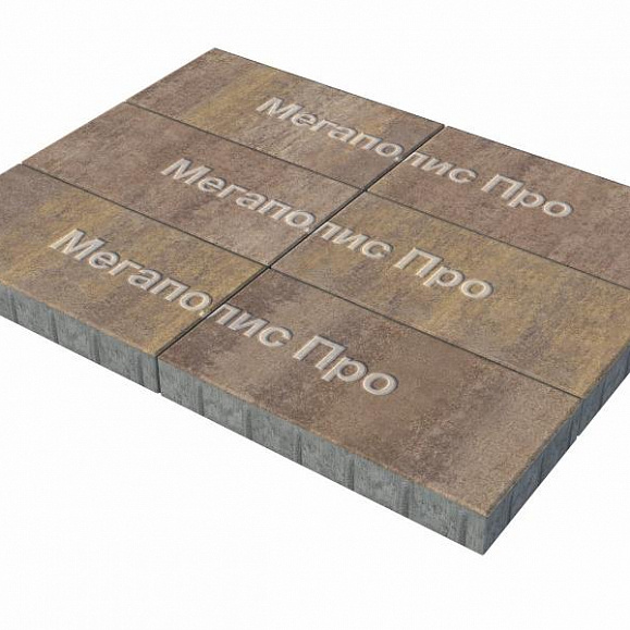 Тротуарная плитка Выбор Прямоугольник Б.5.П.10 600х300х100 мм Искусственный камень Плитняк фото 3