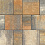 Тротуарная плитка Каменный Век Урбан ColorMix 60 мм. Черно-бело-желтый