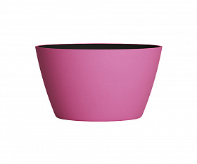 Кашпо Concretika Боул D80H45 Пинк 4010
