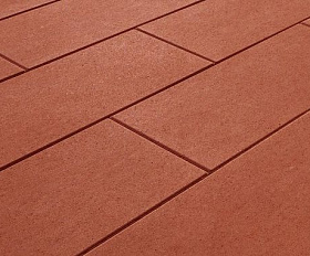 Плита Фабрика Готика 600х300х80 мм PROFI Красный на белом цементе