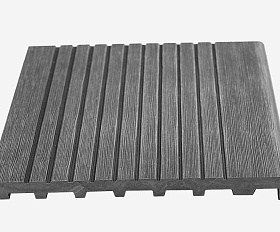 Ступень Экодэк Брайт 3D 4000 или 3000x320x23 мм, цвет Серый