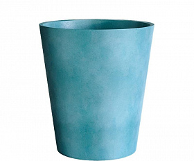 Кашпо Concretika Crater D60 H50 Cloudy Blue