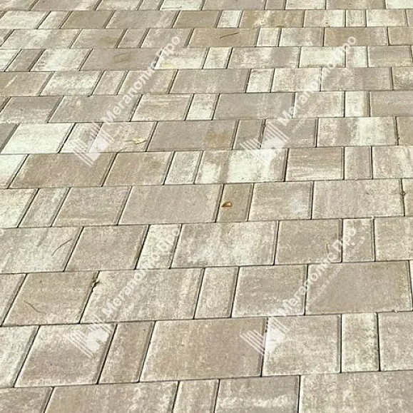 Тротуарная плитка Braer Старый Город Ландхаус 60 мм Colormix Миндаль фото 7