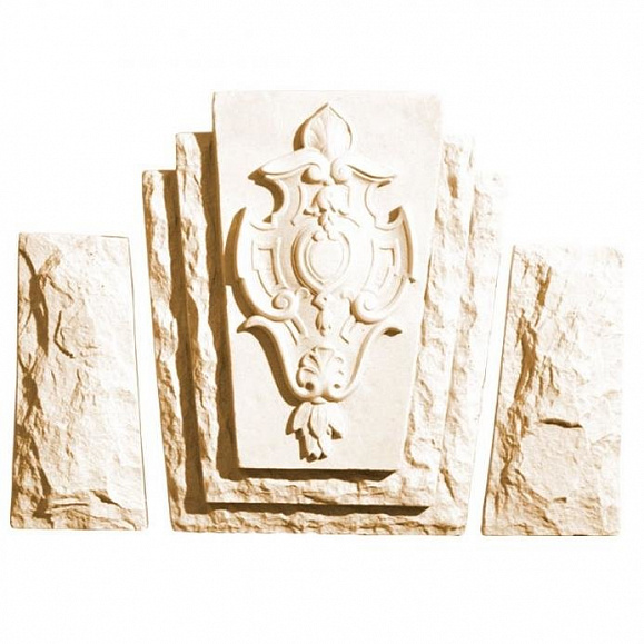 Замковый камень №1, цвет Бежевый фото 1