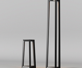 Ландшафтный светильник Luft Maytoni O466FL-L12B3K1 цвет Черный