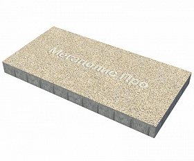 Тротуарная плита Фабрика Готика 1000x500x80 мм Жельтау FINERRO