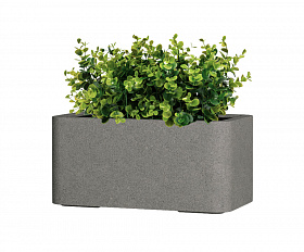 Кашпо Concretika Balconera 40x22x18 Cool grey