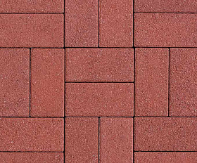 Брусчатка Прямоугольник 2.П.4 40 мм Красный Гранит