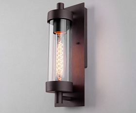 Уличный светильник Elektrostandard Pipe D 35151/D коричневый