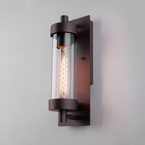 Уличный светильник Elektrostandard Pipe D 35151/D коричневый фото 2