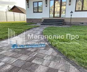 Тротуарная плитка Выбор Старый город Листопад 1Ф.6 60 мм. Хаски Гранит