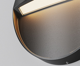 Подсветка для лестниц Mane Maytoni O046SL-L3B3K цвет Черный