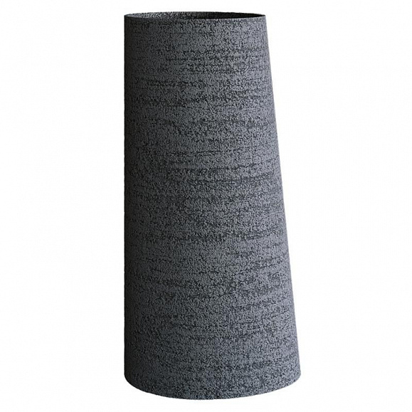 Кашпо Concretika Дуэт D41 H104 Эрозия серый фото 1