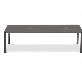 Кофейный стол Stockholm Brafritid антрацит/черный, алюминий/спеченный камень