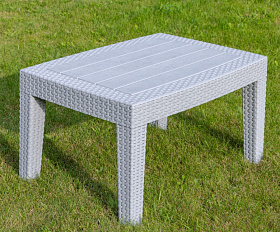 Лаунж стол Lana Royal Family из пластика, цвет светло-серый