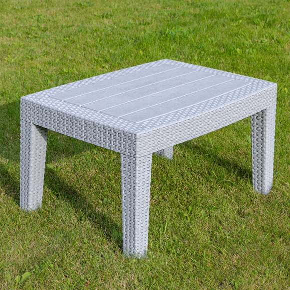 Лаунж стол Lana Royal Family из пластика, цвет светло-серый фото 2