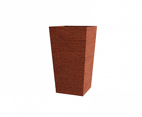 Кашпо Concretika Conic 30x30x50 Erosia Coral