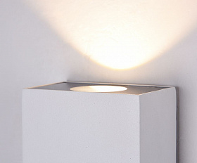 Архитектурная подсветка Times Square 3000К 6Вт IP 54 Maytoni O581WL-L6W цвет Белый