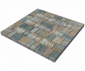 Тротуарная плитка Выбор Старый город Листопад А.1.Фсм.4 40 мм. Клен Гранит