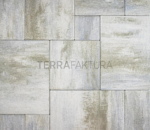 Тротуарная плитка Terrafaktura Ларго  60 мм Таежный ягель