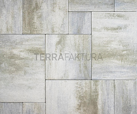Тротуарная плитка Terrafaktura Ларго  60 мм Таежный ягель