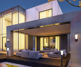 Уличный светильник Elektrostandard IP54 1417 TECHNO серый