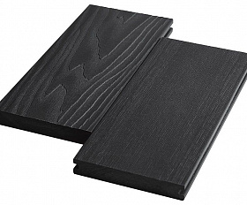 Террасная доска Экодэк Брайт Массив 3D, цвет Венге