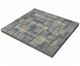 Тротуарная плитка Выбор Мюнхен Б.2. Фсм.6 60 мм Искусственный камень Базальт