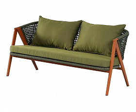 Комплект Амстердам 4SIS садовый для лаунж-зоны, цвет зеленый