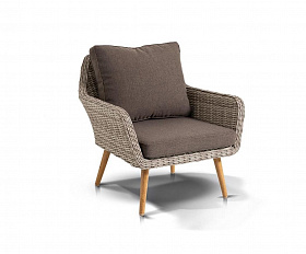 Кресло Прованс 4SIS из искусственного ротанга, цвет бежевый