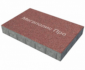 Тротуарная плита Фабрика Готика 600х400х60 мм Сильвер 9